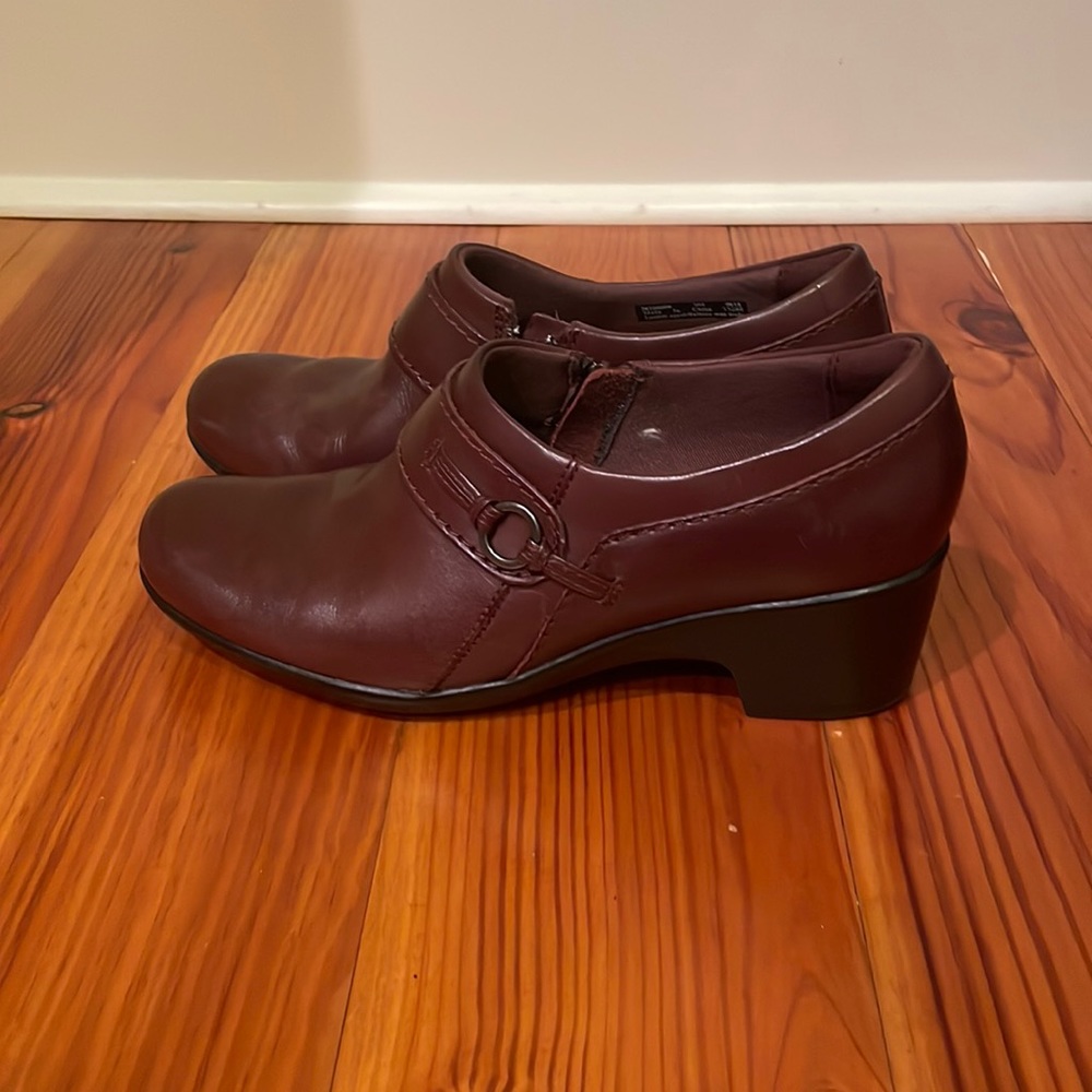 Clarks leather shoes